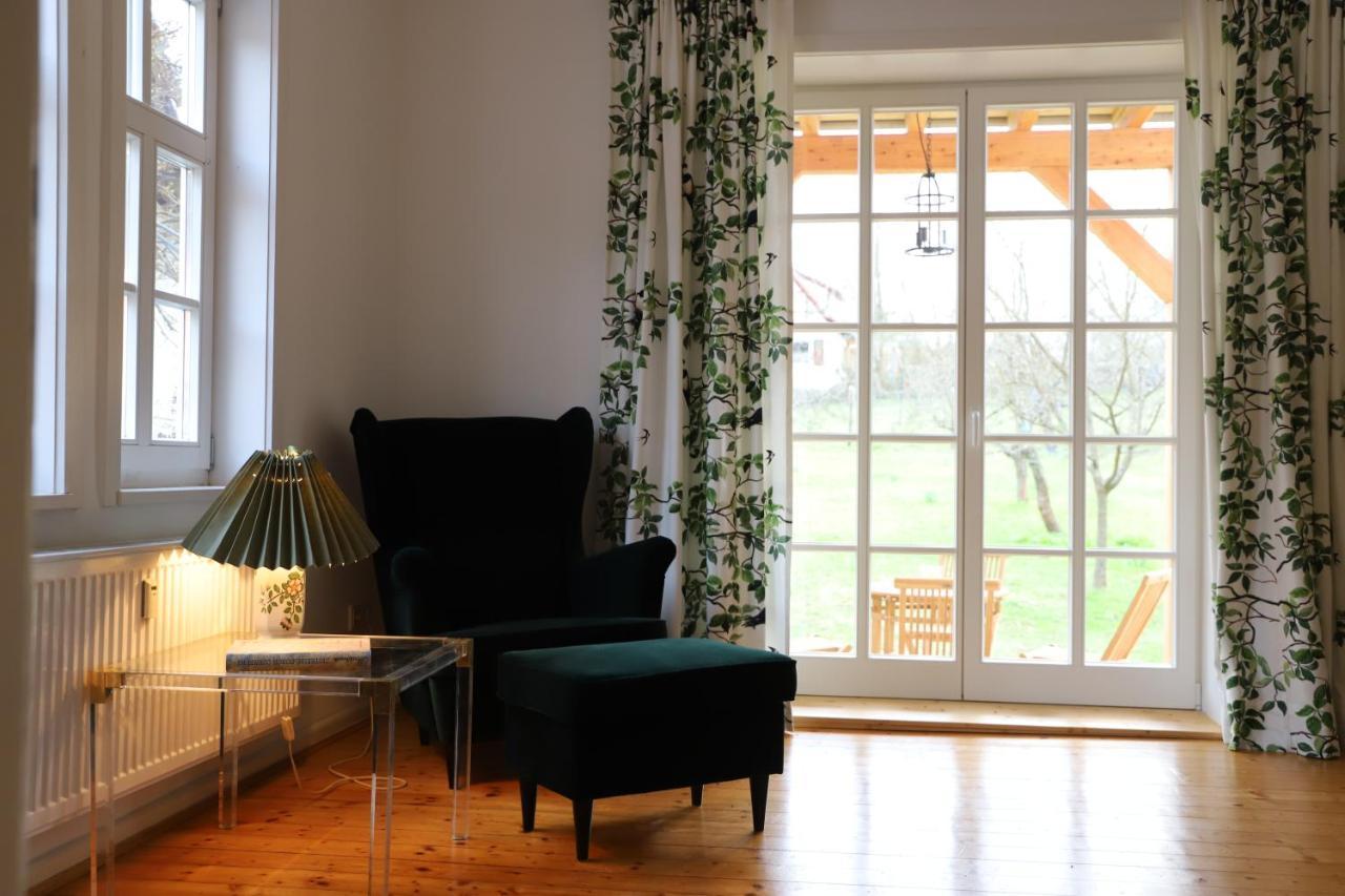 Apartamento Forsthaus In Waldhessen Bauhaus Exterior foto