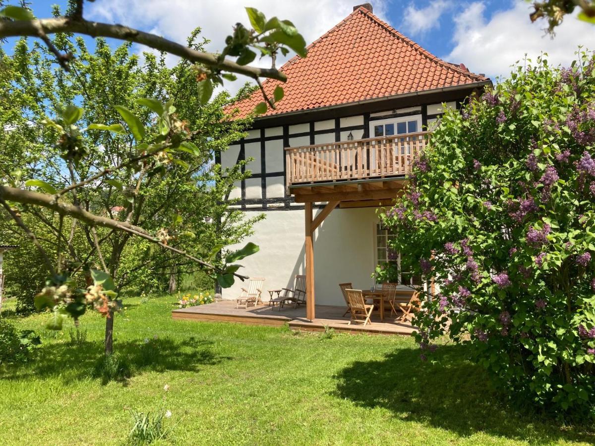 Apartamento Forsthaus In Waldhessen Bauhaus Exterior foto