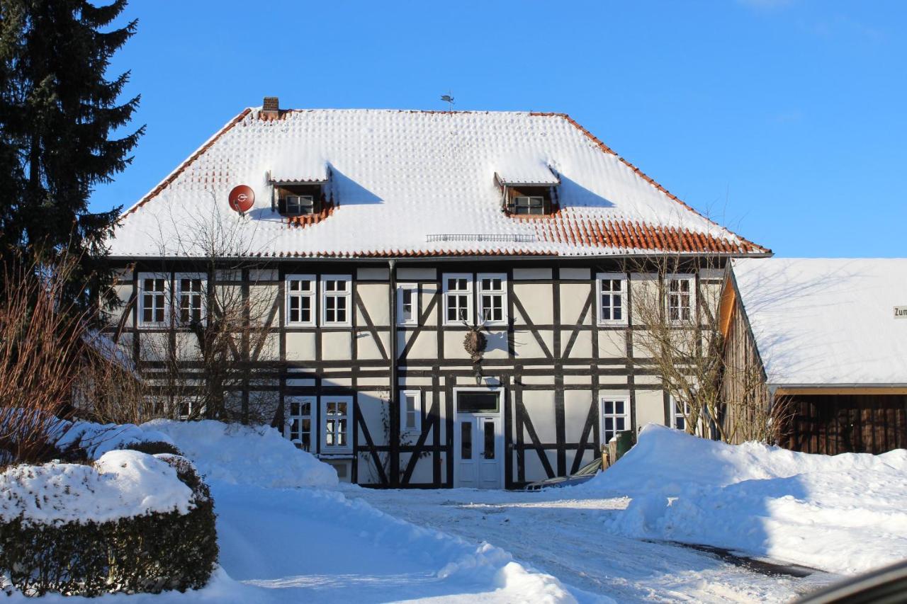 Apartamento Forsthaus In Waldhessen Bauhaus Exterior foto