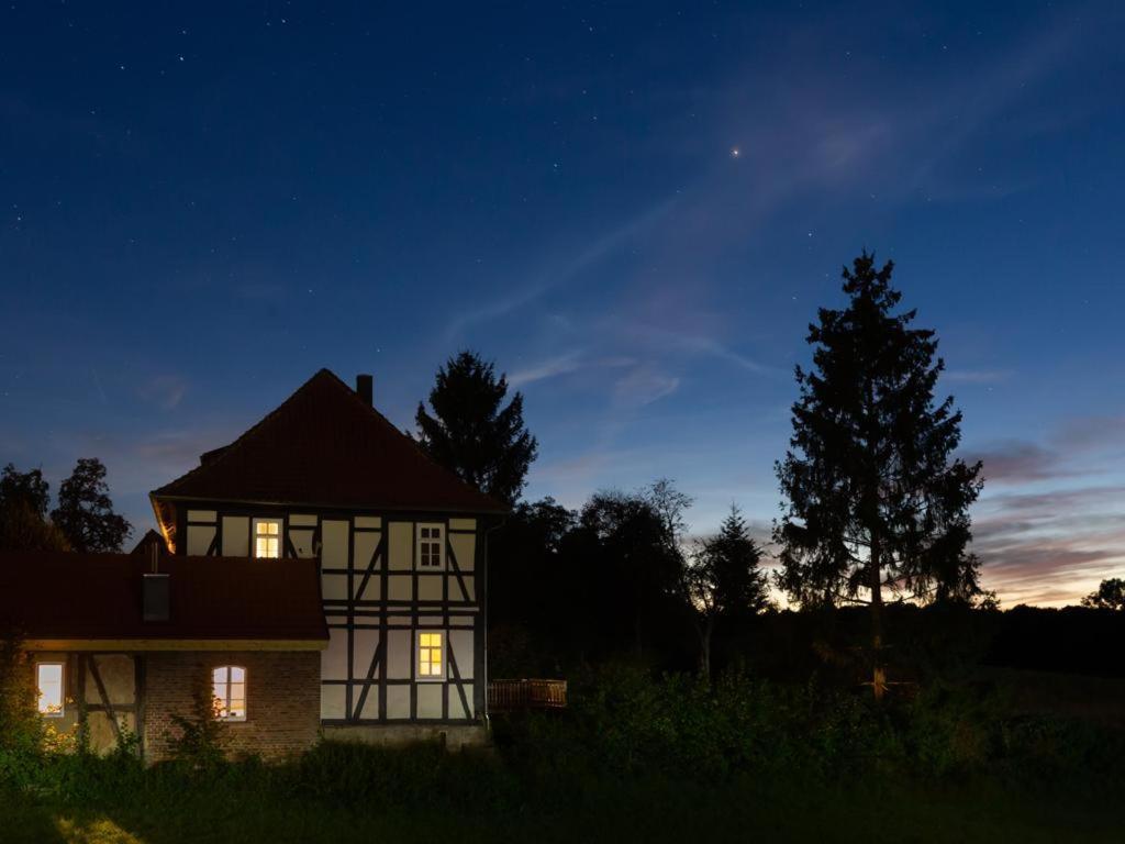 Apartamento Forsthaus In Waldhessen Bauhaus Exterior foto