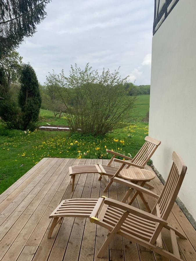 Apartamento Forsthaus In Waldhessen Bauhaus Exterior foto